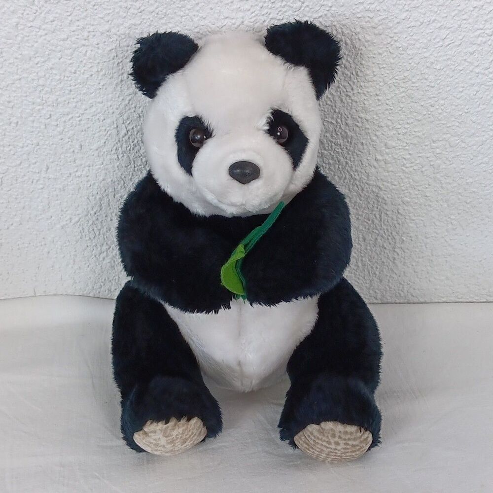 Ty Large Plush Beanie Buddy LI MEI the Panda Bear Stuffed Animal Toy Silky Soft